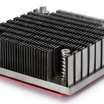 Cold forged heat sink