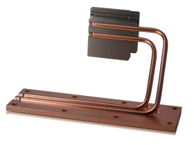 Cold plate heat pipe